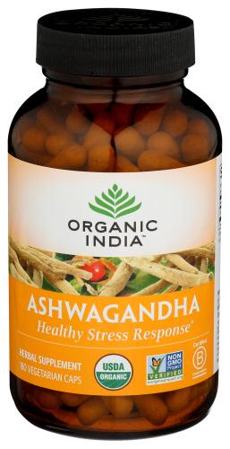 Organic India Ashwagandha - 180 Cp (1 Units)