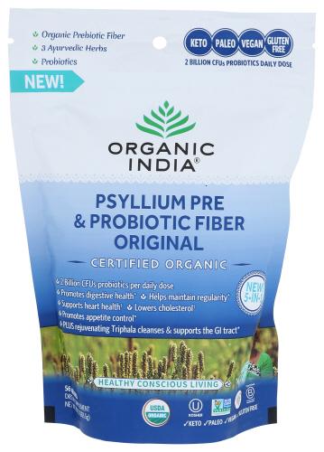 Organic India Psyllium Preprobiotic Fib - 10 Oz (1 Units)