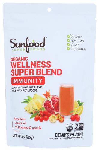 Sunfood Superfoods Immunity Superfood Powder - 8 Oz (1 Units)
