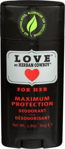 Herban Cowboy Deodorant Love - 2.8 Oz (1 Units)
