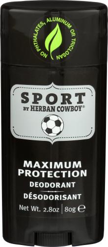Herban Cowboy Deodorant Sport - 2.8 Oz (1 Units)