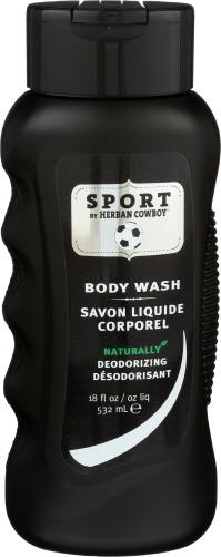 Herban Cowboy Body Wash Sport - 18 Fo (1 Units)