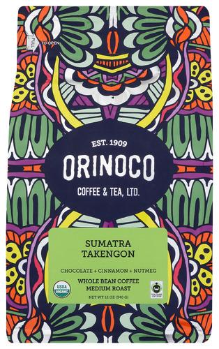 Orinoco Coffee Tea Coffee Wb Sumatra Takengon - 12 Oz (6 Units)