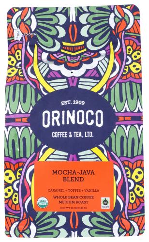 Orinoco Coffee Tea Coffee Whole Bean Mocha J Oft - 12 Oz (6 Units)