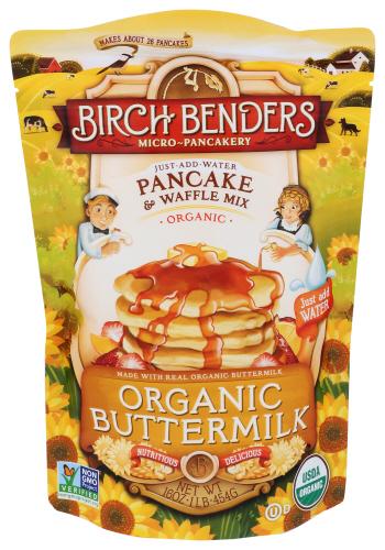 Birch Benders Mix Pncke Wffl Butermilk - 16 Oz (6 Units)