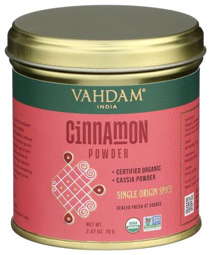 Vahdam Teas Spice Cinnamon Powder - 2.47 Oz (9 Units)