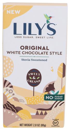 Lilys Sweets Bar Chocolate White - 2.8 Oz (12 Units)