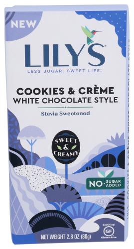 Lilys Sweets Bar Chocolate White Cke Crm - 2.8 Oz (12 Units)
