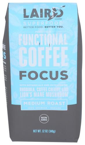 Laird Superfood Coffee Adptgn Focus Med - 12 Oz (6 Units)