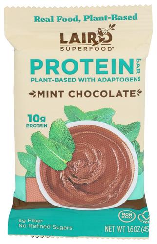 Laird Superfood Bar Mint Chocolate Protein - 1.6 Oz (10 Units)