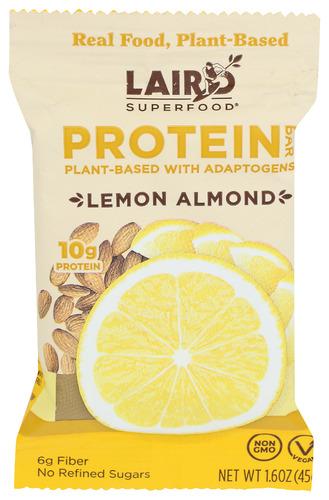 Laird Superfood Bar Lemon Alm Protein - 1.6 Oz (10 Units)