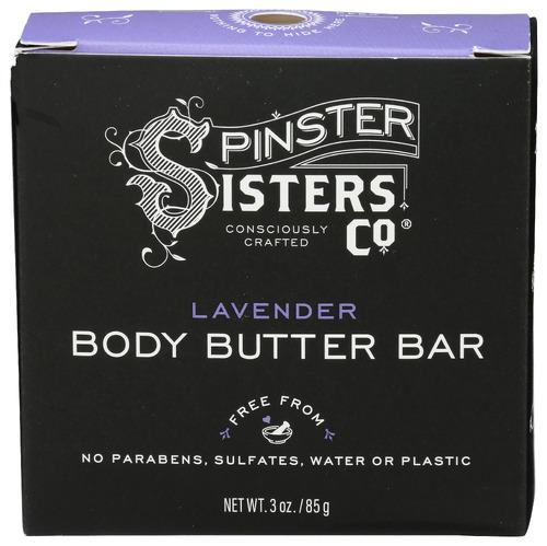 Spinster Sisters Co Bar Body Butter Lavender - 3 Oz (1 Units)