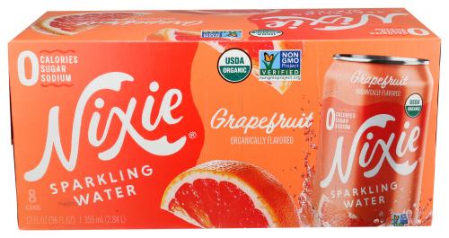 Nixie Water Sprk Grpfruit 8Pk - 96 Fo (3 Units)