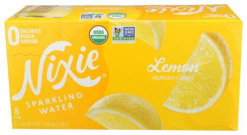 Nixie Water Sprk Lemon 8Pk - 96 Fo (3 Units)