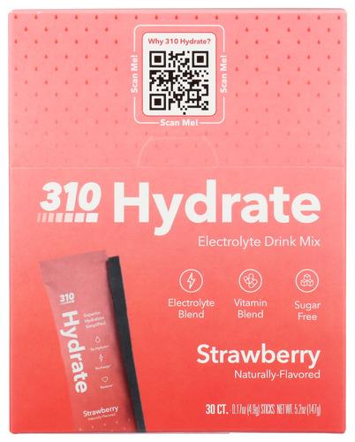 310 Nutrition Hydration Strawberry 30Ct - 5.08 Oz (1 Units)