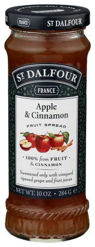 St Dalfour Conserve Apple Cinnamon - 10 Oz (6 Units)