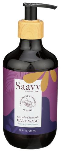 Saavy Naturals Hand Wash Lavndr Chamomle - 12 Fo (1 Units)