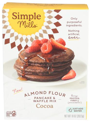 Simple Mills Mix Pancake Waffle Cocoa - 10 Oz (6 Units)
