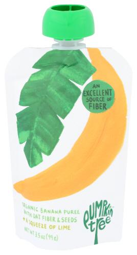 Pumpkin Tree Banana W Hint Lime - 3.5 Oz (10 Units)