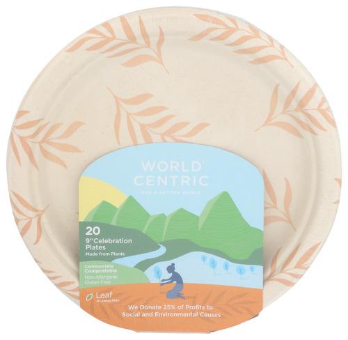 World Centric Plate Compstb Celeb 9 In - 20 Pc (12 Units)