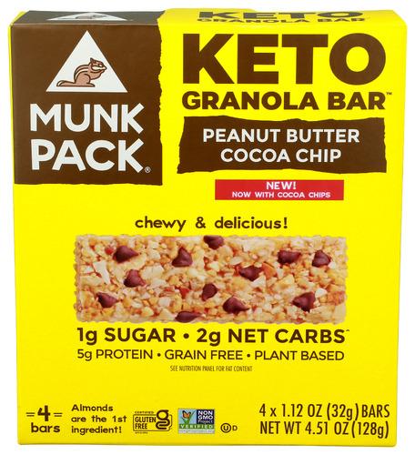 Munk Pack Bar Granola Pb Ccoa Chp 4Pk - 4.51 Oz (6 Units)