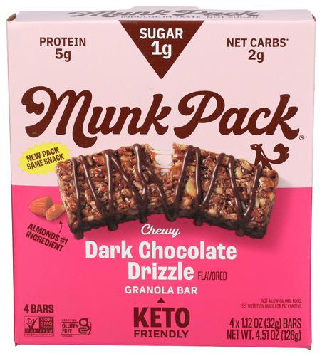 Munk Pack Bar Granola Dk Chc Ccoa 4Pk - 4.51 Oz (6 Units)