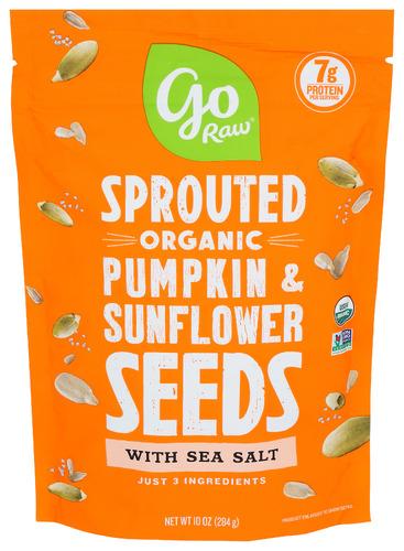 Go Raw Sprouted Sunflw Ppkin S Organic - 10 Oz (6 Units)