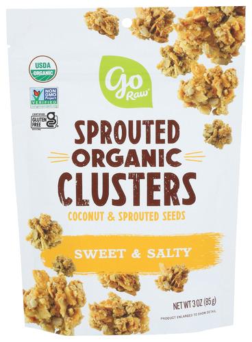 Go Raw Clstrs Cocont Sweet N Slty - 3 Oz (6 Units)