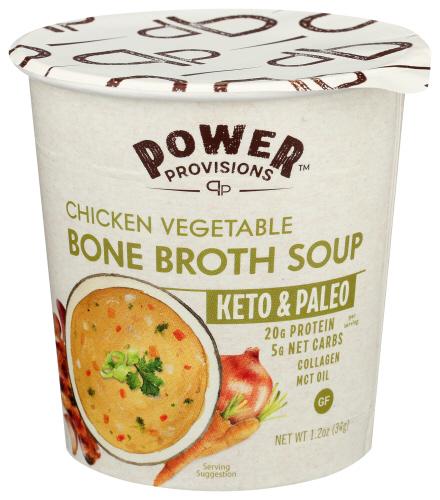 Power Provisions Soup Bone Brth Chicken Vege - 1.2 Oz (6 Units)