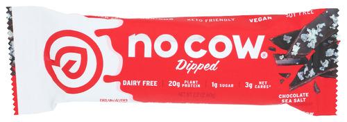 No Cow Bar Bar Chocolate Sea Salt - 2.12 Oz (12 Units)
