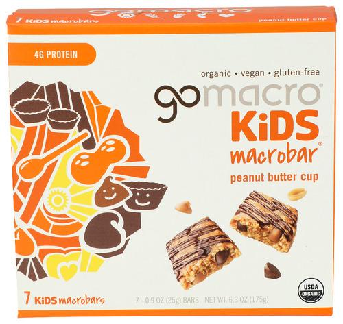 Gomacro Bar Peanut Butter Cup Kds 7Pk - 6.3 Oz (7 Units)