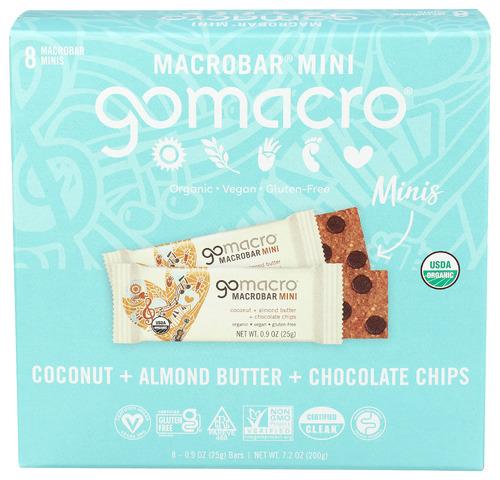 Gomacro Bar Coco Alm Mb Mini 8Pk - 7.2 Oz (7 Units)