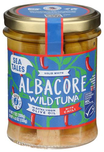 Sea Tales Tuna Albacore  Evoo Chli - 7 Oz (6 Units)