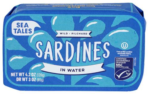 Sea Tales Sardines In Water - 4.2 Oz (12 Units)