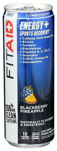 Lifeaid Beverage Fitaid Enrgy Blkbry Pnpl - 12 Fo (12 Units)