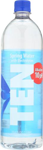 Ten Water Water Spring Alkaline - 33.8 Fo (12 Units)