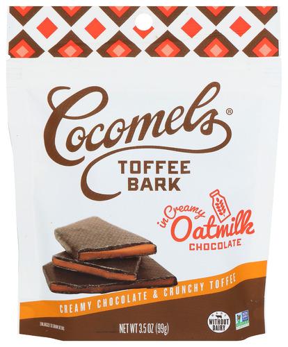 Cocomels Toffee Oatmlk Chocolate Bark - 3.5 Oz (6 Units)