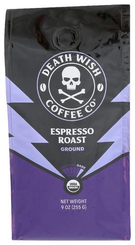Death Wish Coffee Coffee Grnd Espresso - 9 Oz (6 Units)