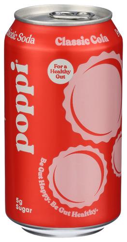 Poppi Soda Prebiotic Cola Clsc - 12 Fo (12 Units)