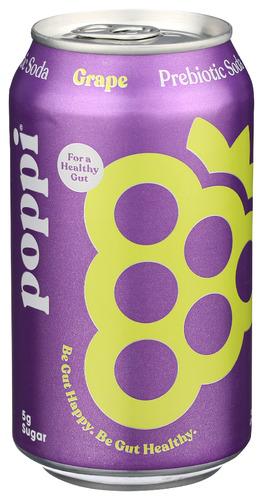 Poppi Soda Prbtc Grape - 12 Fo (12 Units)