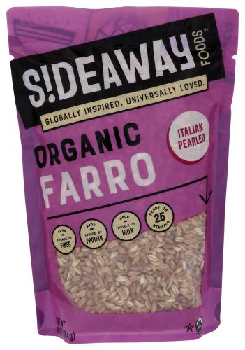 Sideaway Foods Grain Farro Organic - 16 Oz (6 Units)