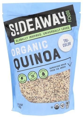 Sideaway Foods Quinoa Tri Vs Organic - 32 Oz (4 Units)