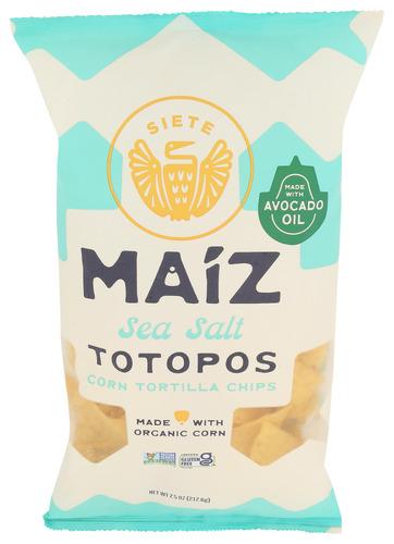 Siete Chips Tortilla Maiz Sslt - 7.5 Oz (6 Units)