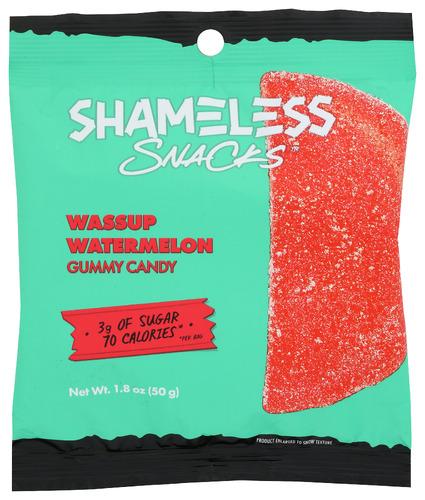 Shameless Snacks Gummy Watermelon - 1.8 Oz (6 Units)