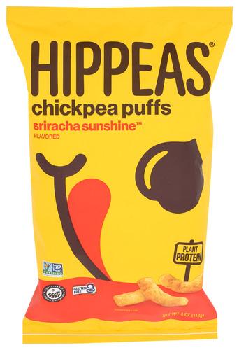Hippeas Puffs Chkp Srircha Snshn - 4 Oz (12 Units)