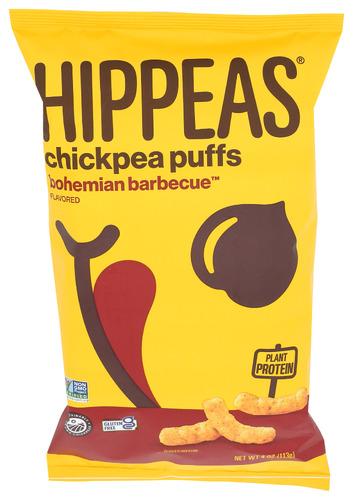 Hippeas Puffs Chckpea Bhmian Bbq - 4 Oz (12 Units)
