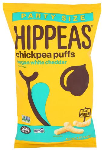 Hippeas Puffs White Cheddar - 8 Oz (6 Units)