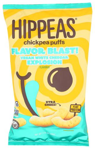 Hippeas Puffs White Cheddar - 3.75 Oz (12 Units)