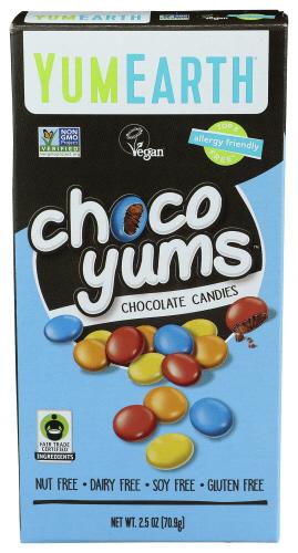 Yumearth Choco Yums Box - 2.5 Oz (6 Units)