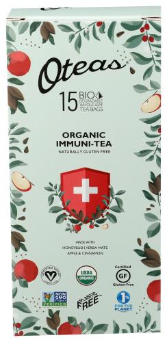 Oteas Organic Immuni-Tea - 15 Pc (6 Units)